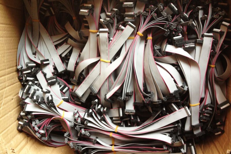 Fine Copper 16PIN LED Display Modules Flat Ribbon Signal Cable Data Cable