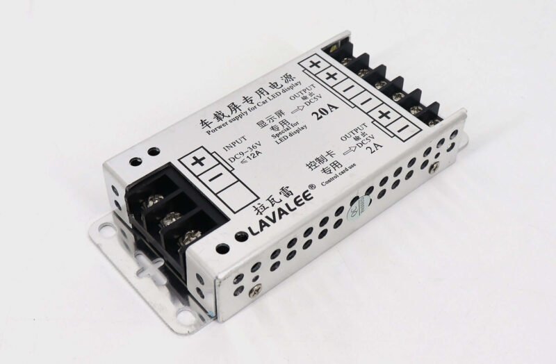 LAVALEE ASD-12D5N20A100DT Car LED Screen Dedicated Power Supply