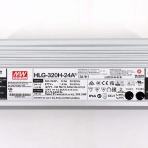 Meanwell HLG-320H-24A Single Output LED Lamp Power Supplies