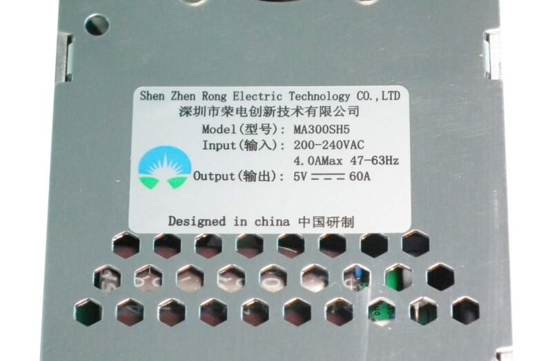Rong-Electric MA300SH5 5V60A 300W LED Display Power Supply