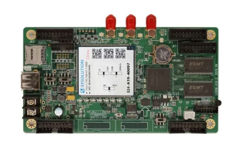 Xixun Sysolution E24 Dedicated Control Card For Bus Rear Screen